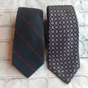 EGON VON FURSTENBERG VINTAGE MENS TIES (2)